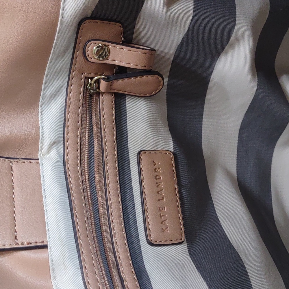 Kate Landry Textured PVC Tote Bag - Picture 11 of 11